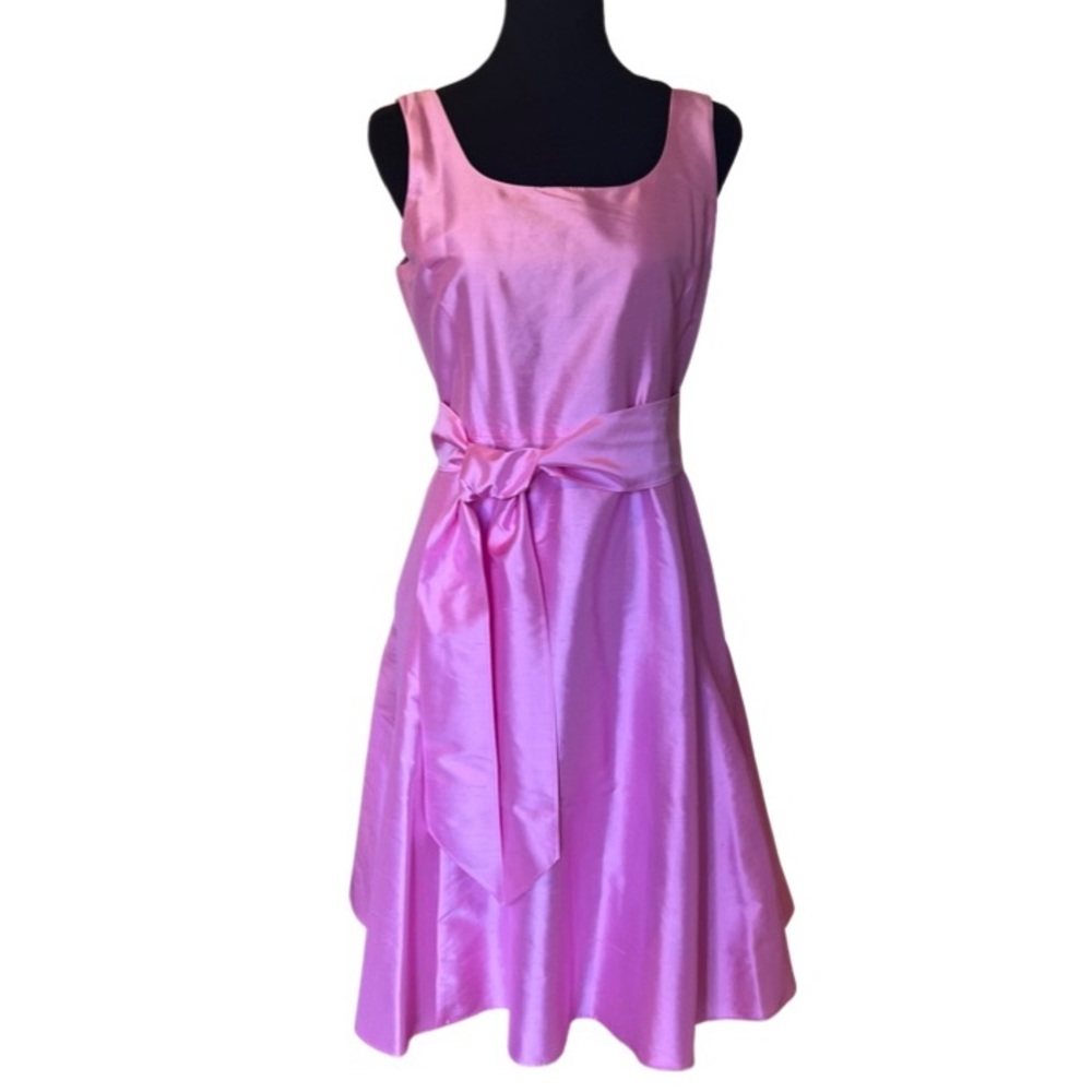 NWT Ralph LAUREN Special Occasion Pink Silk Dress - Size 6P
